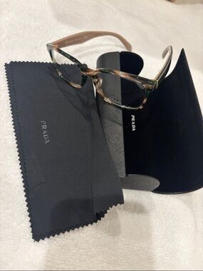 Prada - NEW Tortoiseshell Acetate Eyeglass Frames - Brown & Green